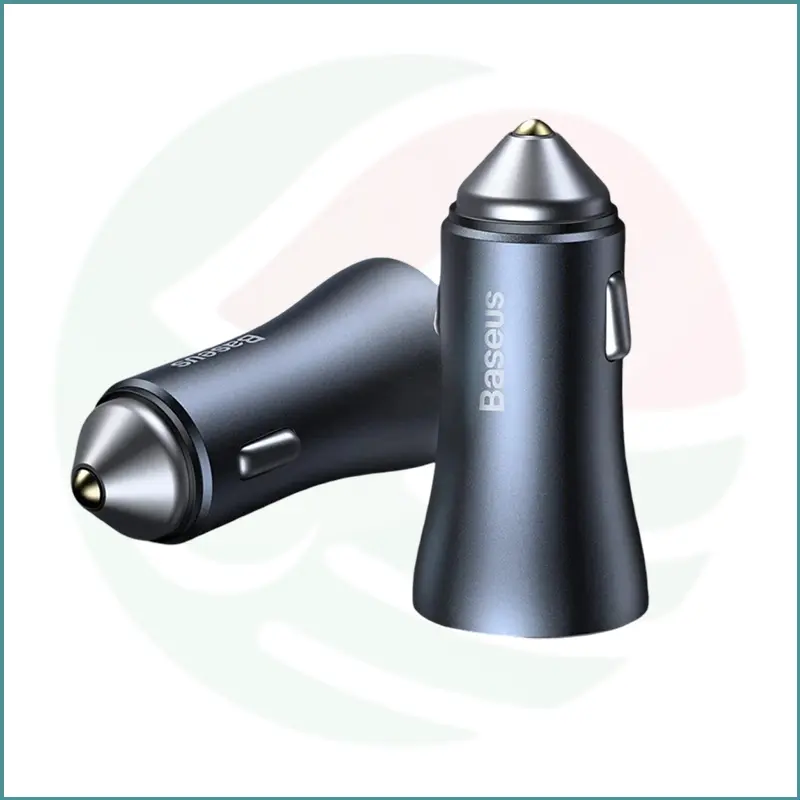 Baseus Golden Contactor Pro Dual Quick Car Charger U+C 40W - Image 2