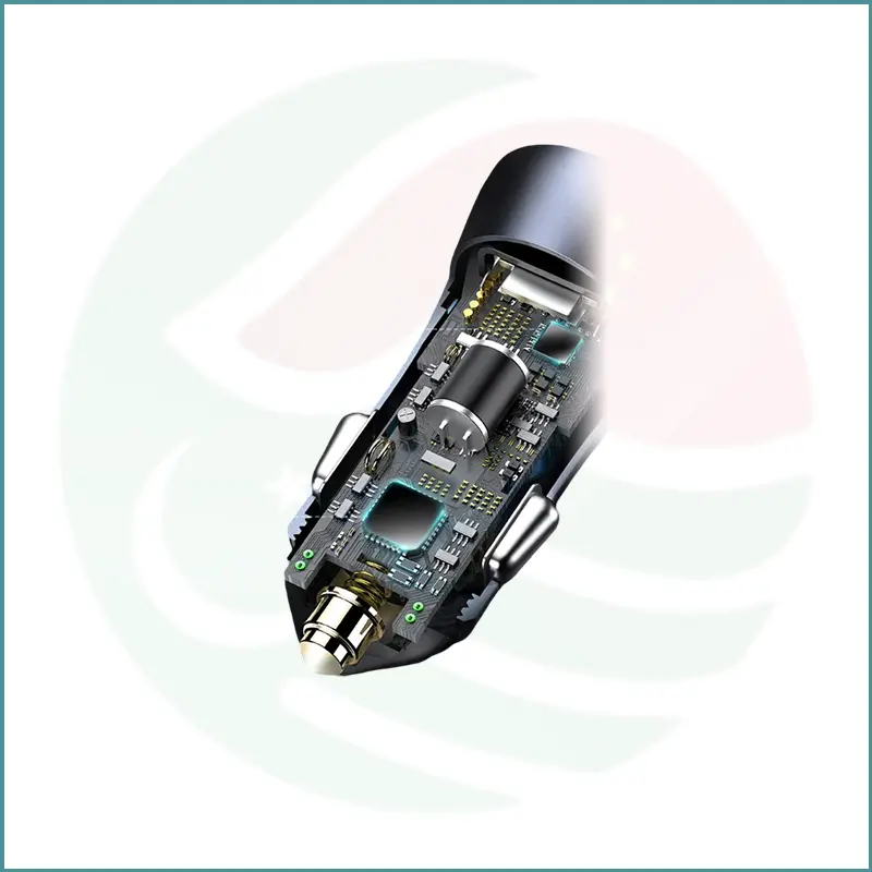 Baseus Golden Contactor Pro Dual Quick Car Charger U+C 40W - Image 3