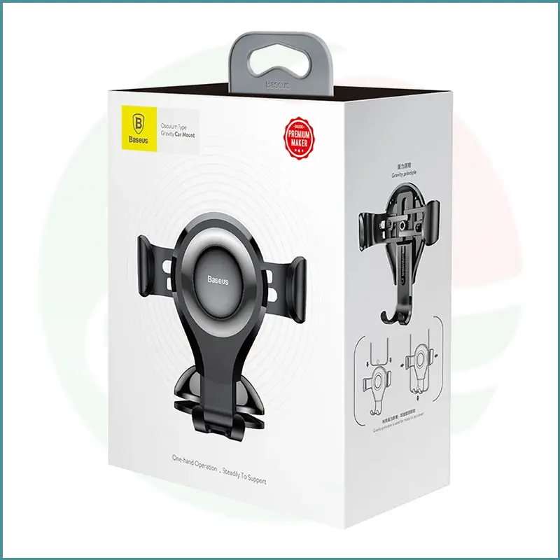 Baseus Osculum Gravity Car Mount | Black - Image 3