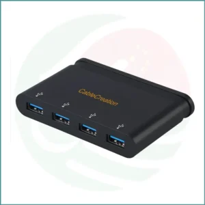 CableCreation Type-C to 4× USB 3.0 Hub | 5Gbps | Compact & Portable | Plug & Play