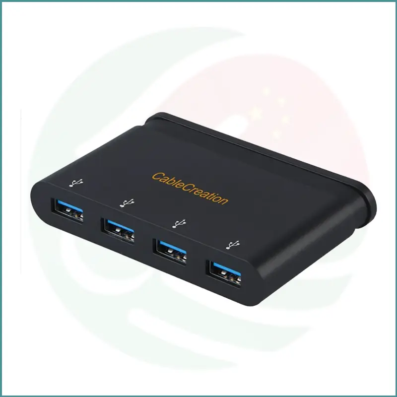 CableCreation Type-C to 4× USB 3.0 Hub | 5Gbps | Compact & Portable | Plug & Play