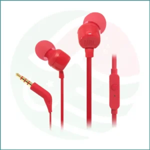 JBL Tune 110 | 3.5mm Wired Earphones With Mic | 100% Original (Pouch Packing)