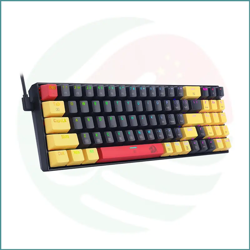 Redragon K688 Compact Mechanical Gaming Keyboard | 78% Layout | Hot‑Swappable Switches | RGB Backlighting - Image 3