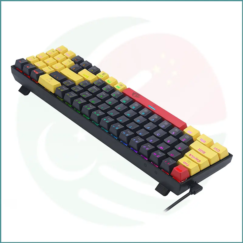 Redragon K688 Compact Mechanical Gaming Keyboard | 78% Layout | Hot‑Swappable Switches | RGB Backlighting - Image 4