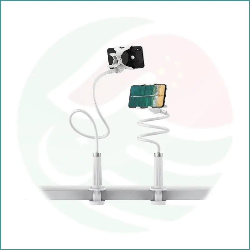 Ugreen Universal Phone Holder | Flexible Long Arm | 360° Rotation | Adjustable Clamp | White - Image 2