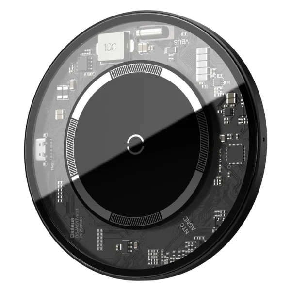 Baseus Simple Magnetic Wireless Charger-Black