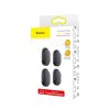 Baseus Small Shell Hook - Durable Hanger For Car, Home, Garage (4 pcs. in a set) - Black - Image 4
