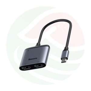 Baseus Enjoy series Type-C to HDMI*2+PD HD intelligent HUB adapter