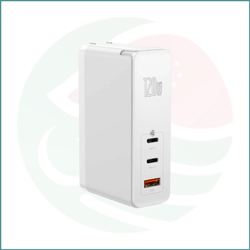 Baseus 120w Dual PD+USB Charger (Without Box)