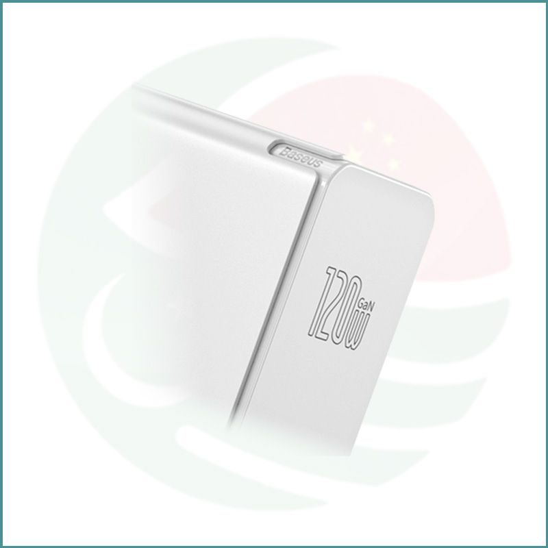 Baseus 120w Dual PD+USB Charger (Without Box) - Image 3