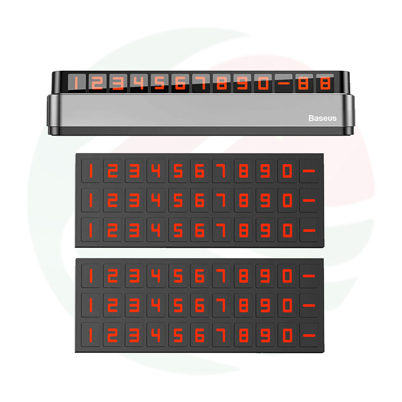 Baseus Moonlight Box Series Temporary Parking Number Plate - Image 3