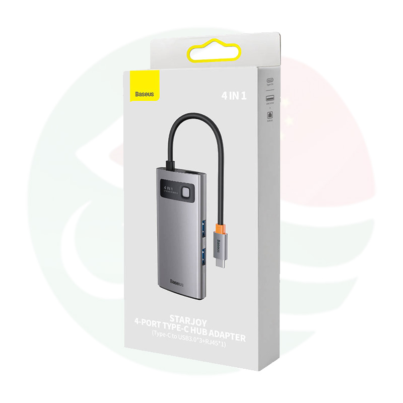 Baseus 4-in-1 Type C HUB – Star Joy Series Docking Station - Image 4