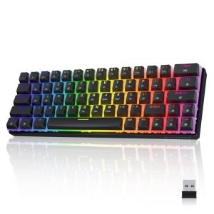 TEZARRE TK-63 Pro RGB WiRELESS MECHANiCAL GAMiNG KEYBOARD