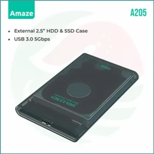 AMAZE USB 3.0 EXTERNAL HDD CASE ENCLOSURE 2.5” | A205