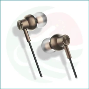 Amaze A690 | Ultra Bass Wired Aux Earphone | 3.5mm Jack | HD Mic | Metallic Bronze