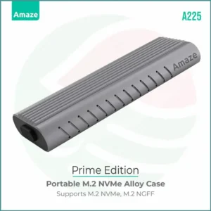 Amaze Prime Edition M.2 + NVME SSD Enclosure 10G | A225
