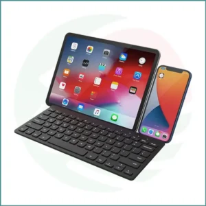 Anker Compact Wireless Keyboard Y26401A1 | Bluetooth | 3‑Device Pairing | Fold‑Out Stand | Long Battery Life