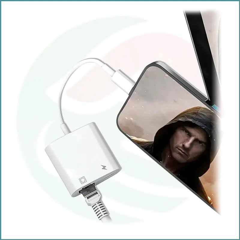 CableCreation Type-C to Type-C Female + Ethernet Adapter - Image 3