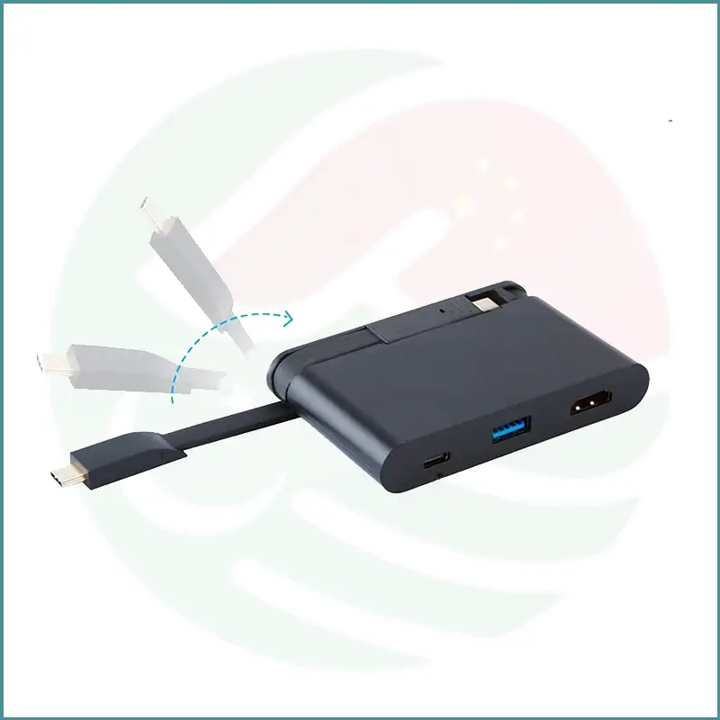 CableCreation 3-in-1 | Type-C to USB, USB-C & HDMI Hub - Image 2