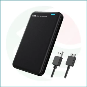 DM HD001 HDD 2.5 Enclosure Case USB 3.0 to SATA HDD Hard Drive - Black