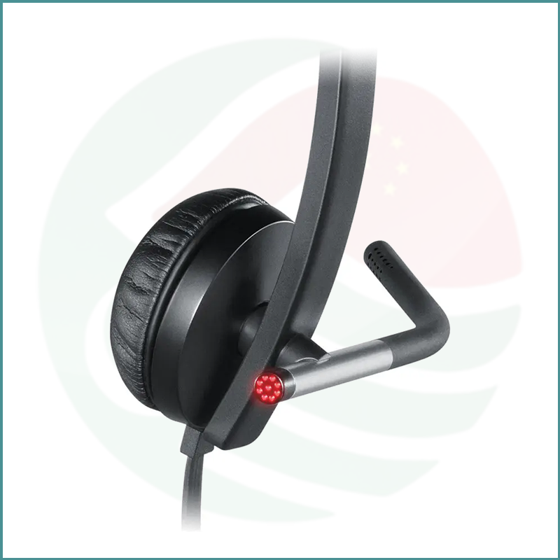 Logitech H650e USB Business Headset | Stereo | Noise‑Cancelling Mic | (Pouch Packing) - Image 4