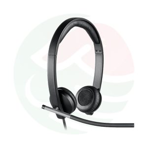Logitech H650e | Business Headset with Noise-Cancelling Mic (Pouch Packing)
