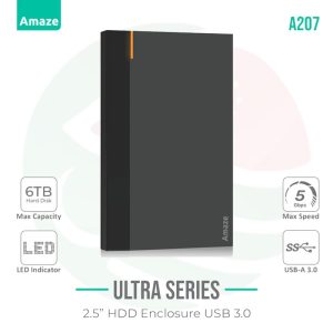 Amaze ULTRA SERIES 2.5" HDD CASE USB 3.0 | A207