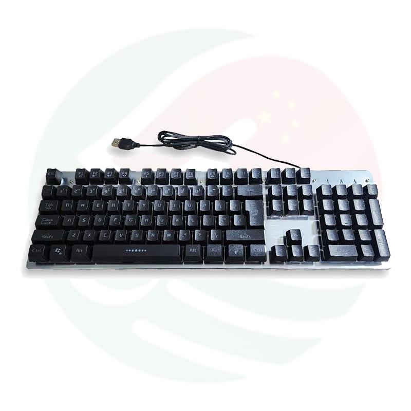 FX Soft and Silent Keyboard with Backlit Pulse Effects