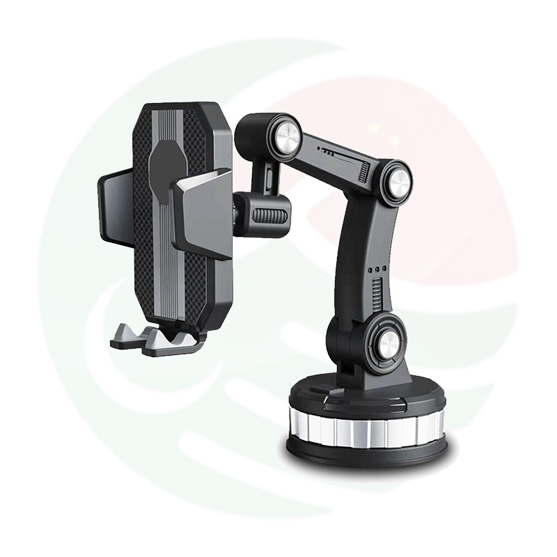 Universal Car Phone Holder – Strong Suction Mount (Black)