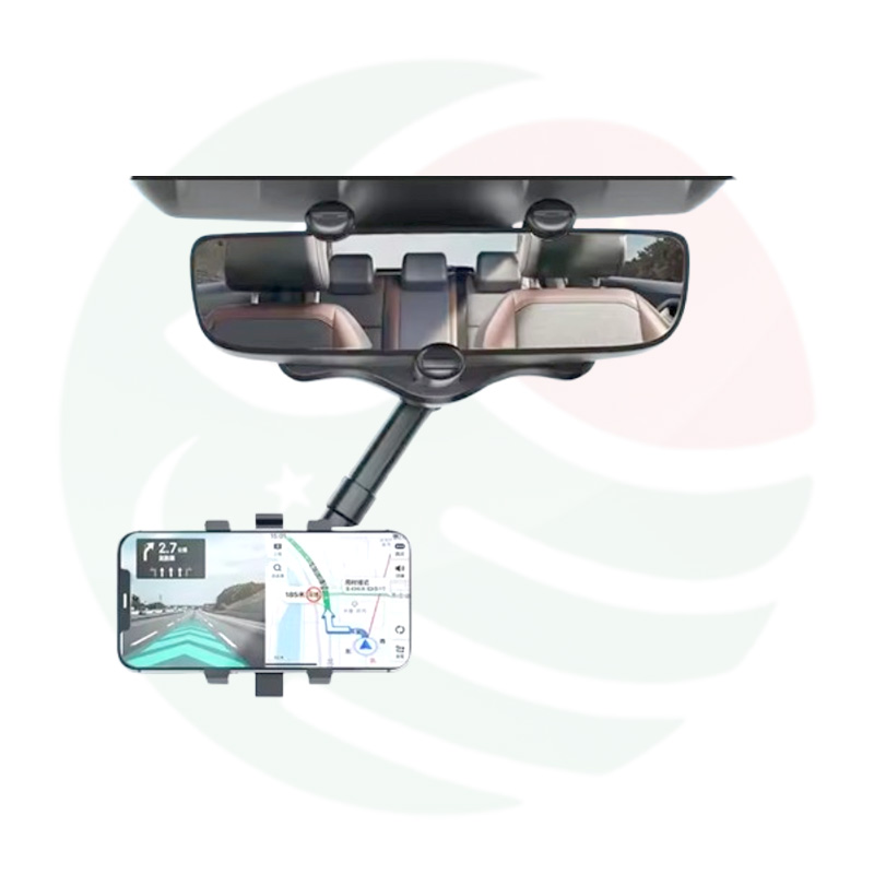 Universal Car Rearview Mirror Phone Holder | 360 Degree Rotation