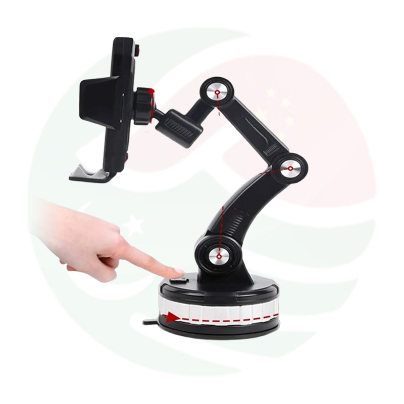 Universal Car Phone Holder – Strong Suction Mount (Black) - Image 4