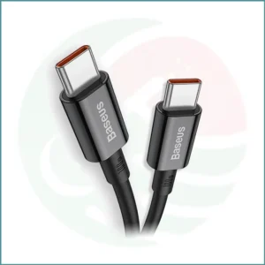 Baseus Type‑C to Type‑C 100W PD Cable | Superior Fast Charge | 1m Durable Design