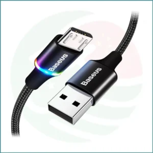 Baseus LED Micro USB Cable | Fast Charging & Data Transfer
