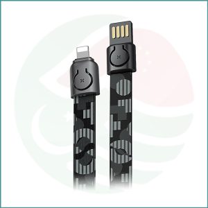 Baseus Golden Collar Lanyard USB to Lightning Cable | 2.4A Fast Charging | Stripe Black