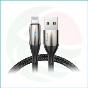 Baseus Horizontal USB to Lightning Cable | 1m | 2.4A Fast Charging & Data Sync