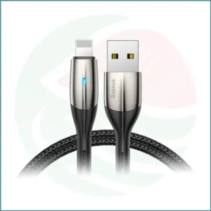 Baseus Horizontal USB to Lightning Cable | 1m | 2.4A Fast Charging & Data Sync