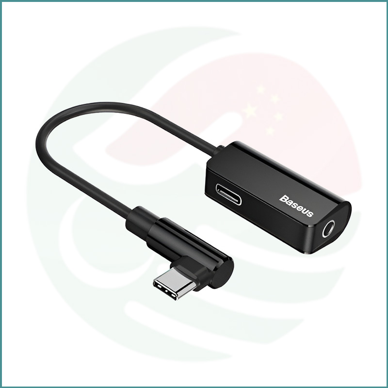 Baseus L45 Type‑C to Type‑C & 3.5mm Jack Adapter | Music + Charging - Image 2