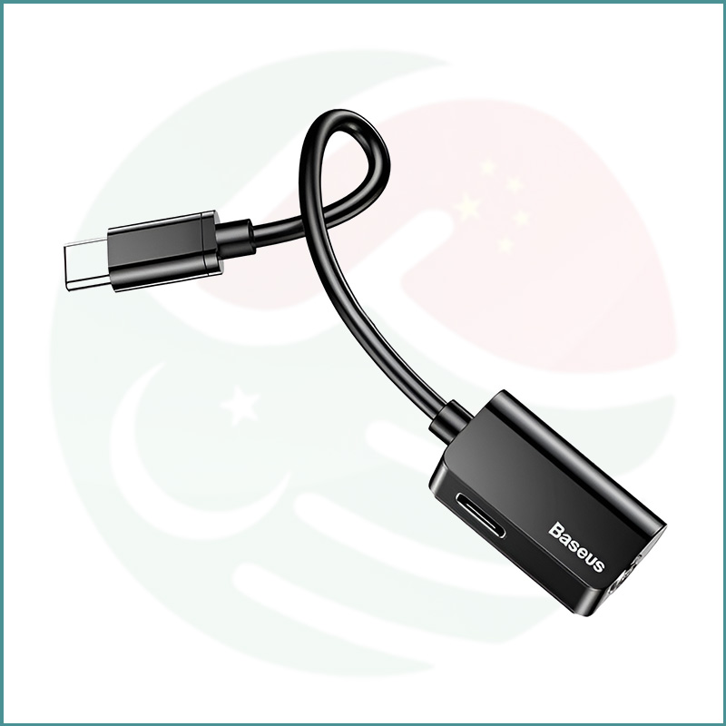 Baseus L45 Type‑C to Type‑C & 3.5mm Jack Adapter | Music + Charging - Image 3