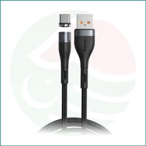 Baseus 3A Zinc Magnetic USB to Type‑C Cable | Fast Charging & Data Transfer