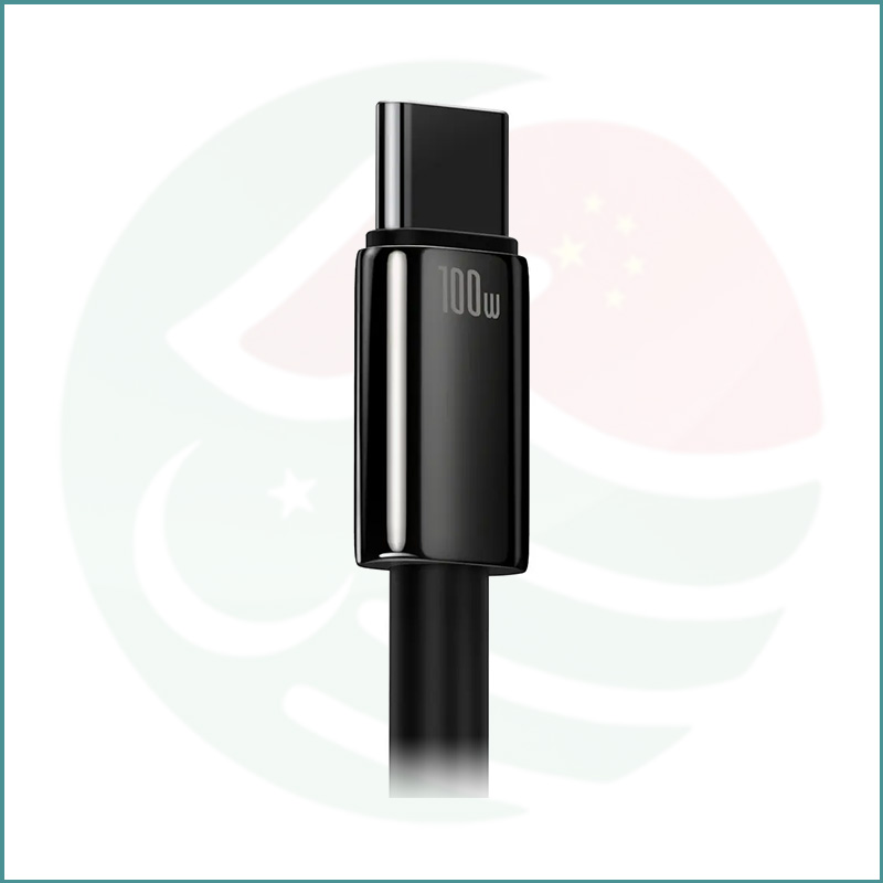 Baseus Tungsten Gold 100W USB to USB-C Cable | 1m / 2m | Black - Image 6