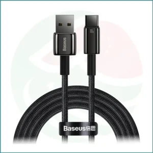 Baseus Tungsten Gold 100W USB to Type‑C Cable | 1m / 2m | Black