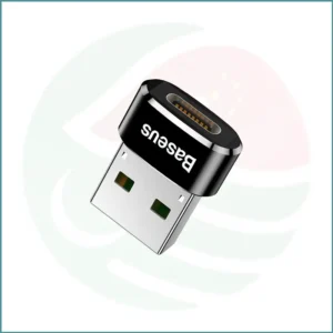 Baseus Type‑C Female to USB Male Converter | Fast Charging & Data Transfer | Compact