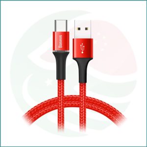 Baseus Halo USB to Type-C LED Data Cable | Fast Charging & Durable