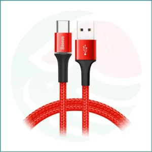 Baseus Halo USB to Type-C LED Data Cable | Fast Charging & Durable