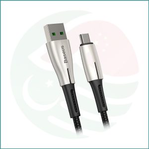 Baseus Micro USB Cable | 20W Fast Charging | Water Drop-shaped | 2m | Black