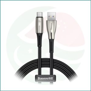 Baseus USB to Type-C Cable | LED Indicator | 66W SuperCharge | Water Drop-shaped | 6A | 1m / 2m