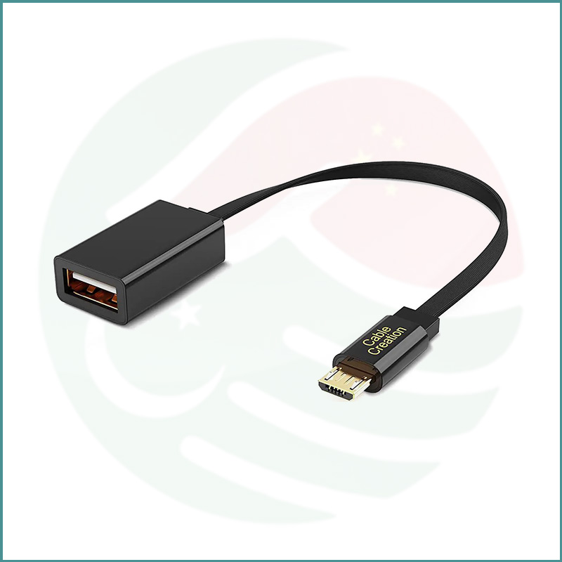 CableCreation Micro USB Male to USB Female | 0.5ft | On‑The‑Go Adapter