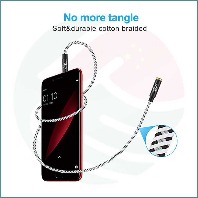 CableCreation 3.5mm Male to Female Extension Cable - Image 3