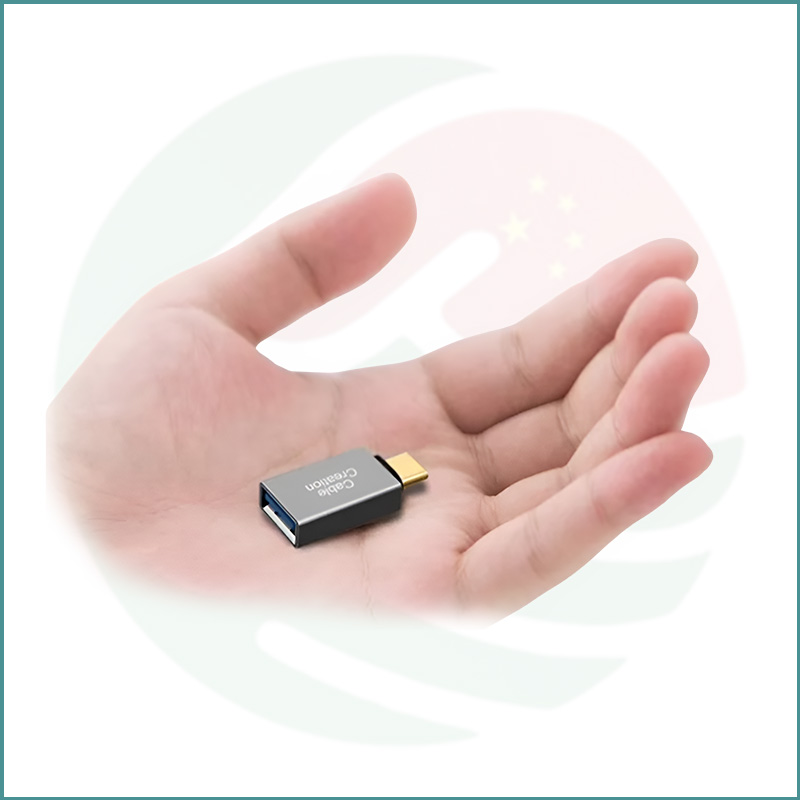 CableCreation USB‑C Male to USB‑A Female Adapter | OTG | 5Gbps | Space Gray Aluminum - Image 3