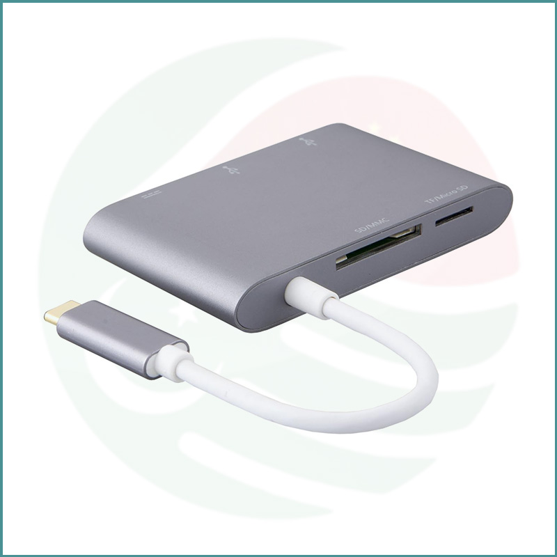 CableCreation USB‑C Hub | 2×USB 3.0 + Type‑C PD + SD/TF Card Reader | 5Gbps | 60W Charging - Image 2